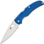 Spyderco NATIVE CHIEF COBALT BLUE G-10 CPM SPY27 PLAINEDGE