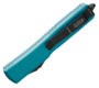 Microtech Ultratech Bayonet Black P/S Turquoise 120-2TQ