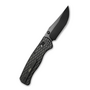GEO Knife Sharp Shadow Black DLC M390 Blade Black DLC Ti