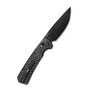 GEO Knife Blaze Black DLC M390 Blade Black DLC Ti