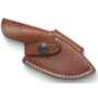 Viper HANDY2 Sheepfoot Satin M390, Walnut Wood, Leather Sheath VT4048NO