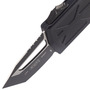 MICROTECH Exocet Tanto T/E Tactical Zwart 158-1T
