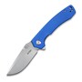 KUBEY Calyce Liner Lock Flipper Folding Knife Blue G10 Handle KU901B