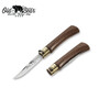 Old Bear Book shaped gift box Old Bear knife 9307/19_LN + sheath in leather, art FO.9300/13-CX OB.GI
