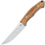 Fox-Knives FOX FENIX FIXED KNIFE STAINLESS STEEL NIOLOX SATIN BLADE, OLIVE WOOD HANDLE FX-649 OL