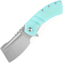 Kansept XL Korvid Stonewashed 154CM Tiffany blue G10 T1030A7