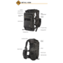 Magforce IMBS 16&quot; Stealth Hiker Backpack - 500D W/P Black #A7115B02