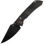 Kansept Fenrir KNFS Exclusive, M390 Blackwash, Shred Carbon K1034VC1
