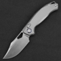 Kunwu Django XL Satin ELMAX Titanium Satin Diamond Texture handle X707XLT-1A