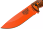 ESEE-5 orange blade, orange/black G-10 3D handle, black kydex sheath 5POR-006