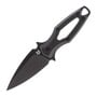 Fox Knives FOX AKA FIXED KNIFE STAINLESS STEEL ELMAX TOP SHIELD BLADE,BLACK G10 HANDLE FX-553 B