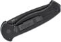 Benchmade AFO II AUTO Folding Knife, Black Combo Blade, Aluminum Handles - 9051SBK