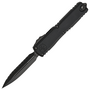 Microtech ULTRATECH ZBP D/E SHADOW DLC FULL SERRATED DLC HARDWARE 1122-3DLCTSH