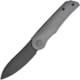 Petrified Fish PFE16 El Camino Black Stonewashed N690 Hard anodizing Gray Aluminum PFE16GAADW