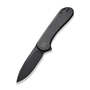 WE Elementum Knife Black Titanium Handle Black Stonewashed CPM 20CV Blade WE18062X-3
