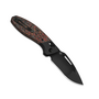 Kizer Bulli S45VN, Stonewashed + Matt DLC-Ultra, Titan + Fat Carbon Ki3695A3