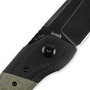 Kizer Arsenyan In-Yan Liner Lock Knife Black&amp;Green G-10 V4573N1