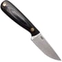 Brisa Necker 70-Black micarta 12C27 Flat Sheath Necker 70 Leather BRS-006-9803-1549