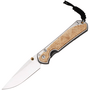 Chris Reeve Large Sebenza 31 Inlay Box Elder Polished MagnaCut L31-1628