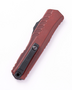 Microtech CYPHER II D/E STANDARD WEATHERED CRIMSON 1242-1WCM