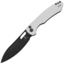 Bestechman Firebird D2, G10, Blokada przyciskiem - Biały BMK05E