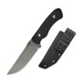 KUBEY Sicario Couteau à Lame Fixe Full Tang Manche G10 Noir KU240A