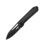 KUBEY Royal Nest Liner Lock EDC Pocket Knife Front Flipper Black G10 Handle KU321H