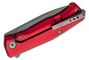 Lionsteel Folding knife OLD BLACK M390 blade, RED aluminum handle MT01A RB