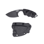 Hardcore Hardware HHA Compact Fixed Blade - Drop Point LFK-03 - K340-Black (BLK)