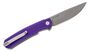 SENCUT Scitus Purple G10 Handle Gray Stonewashed D2 Blade S21042-2