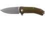 Lionsteel Liner Lock Sleipner Blade, GREEEN G10 handle, IKBS KUR GR