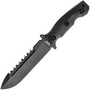 Halfbreed Blades Large Survival Knife - Fixed Blade LSK-01 BLK - K110
