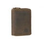 GreenBurry Leather zip wallet Vintage 821A-25