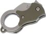 FOX Mini-Ta Folding Knife by Green Nylon HDL-1.4116 Stainless St.Sandblast. BLD