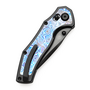 Kansept Apollo Mirror DLC CPM S35VN Blackwash Titanium, Timascus Crossbar lock K2107V5 