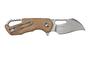 MKM ISONZO M390 Natural canvas micarta BÖHLER M390 MK FX03M-1NC
