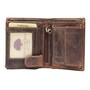 GreenBurry Leather mini wallet Vintage 1813-25