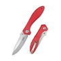 Kubey Ruckus Liner Lock Folding Knife Red G10 Handle KU314J