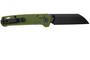 QPS Penguin Glyde 14C28N, nero, Manico: OD verde FRN QS130GL-B2