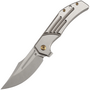 Kansept Orion Machine Satin CPM S35VN with CNC Milling Bronze Anodized Titanium K1089B3