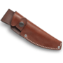 Viper NORDLYS Drop Point Satin N690Co, Bocote Wood, Leather Sheath VT4046BC