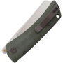 Petrified Fish PFE05 Flavorist Satin K110 Green Micarta PFE05GRMP