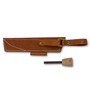 BPS Knives Brown Sheath SH07 with Fire Steel BPS-Brown-Sheath-SH07