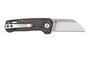 QSP Knife Penguin Mini 14C28N, CF overlay G10 Red QS130XS-E1