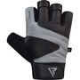 RDX GYM GLOVE LEATHER S14 GRAY M