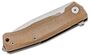 Lionsteel Myto Folding knife M390 blade, NATURAL Micarta handle  MT01 CVN