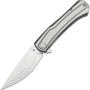 Tenable Knives Kratos Stonewashed Nitro-V White &amp; Black G10