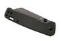 QPS Penguin V2 D2, black stonewash, Manico: Micarta marrone scuro QS130V2-A2