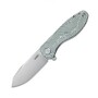 KUBEY Chief Folding Knife, AUS-10 Blade