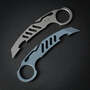 Petrified Fish PFT01 Karatool Stonewashed 6AL4V Titanium  PFT01W